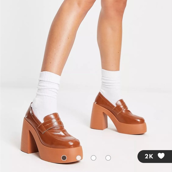 ASOS Platform Loafers - Picture 2 of 7